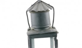 Lampa na świece z wagonu pocztowego